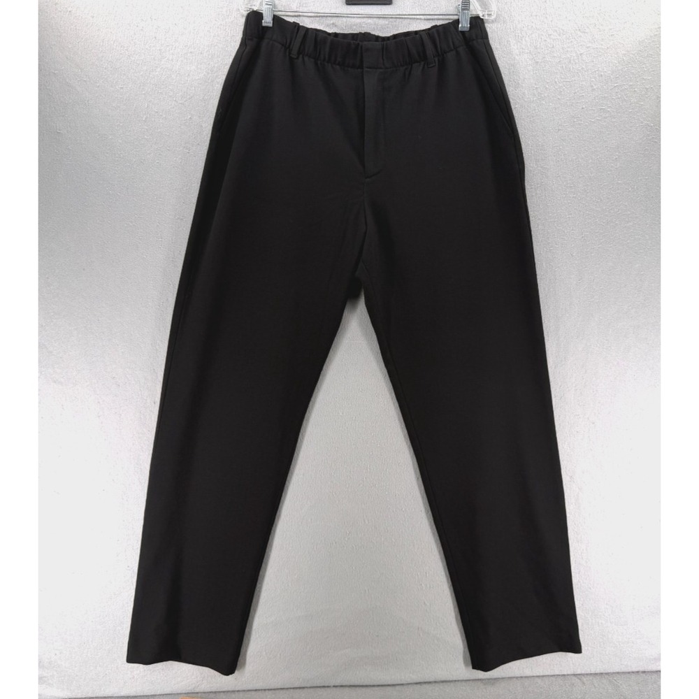 Gap Pants Womens LT Black High Rise Relaxed Trousers Career Office Minimalist